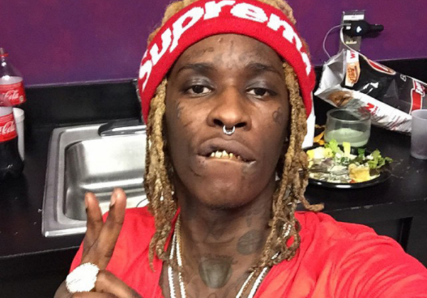 Adorable Tattoo On Young Thug Neck