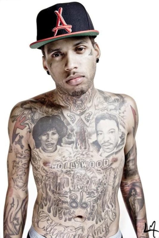 Amazing Kid Ink Tattoo