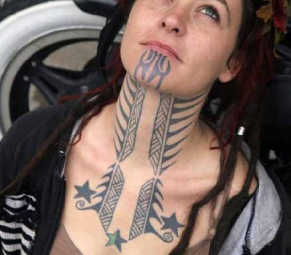 Amazing Tribal Tattoo For Women