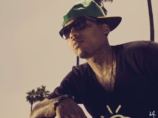 Attractive Tattoo On Kid Ink Neck