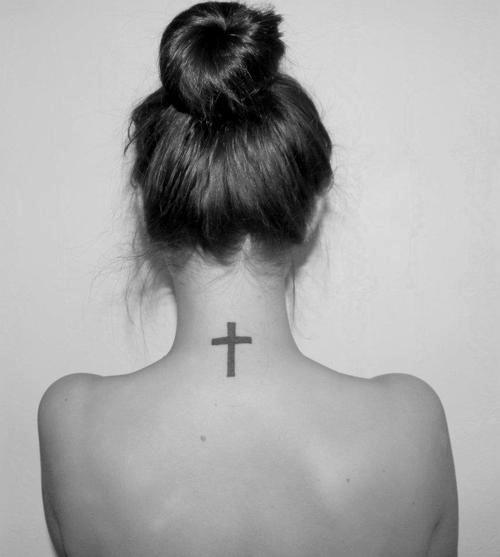 Black Cross Tattoo