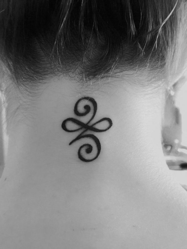 Celtic Neck Tattoo