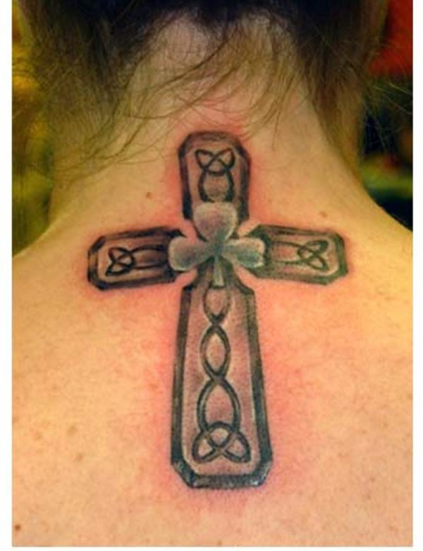 Cross Celtic Knot Tattoo