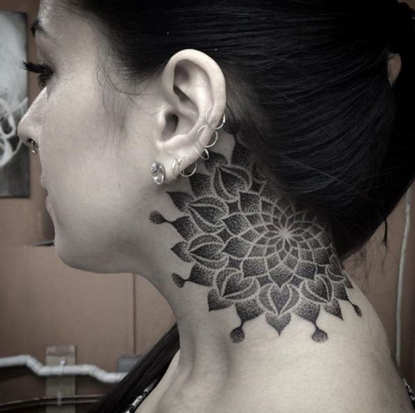 Cute Mandala Tattoo Design