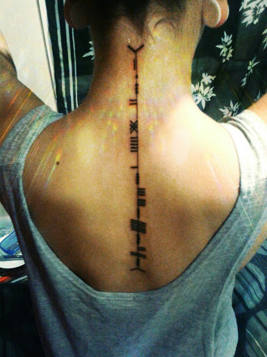 Designer  Roman Numeral Tattoo