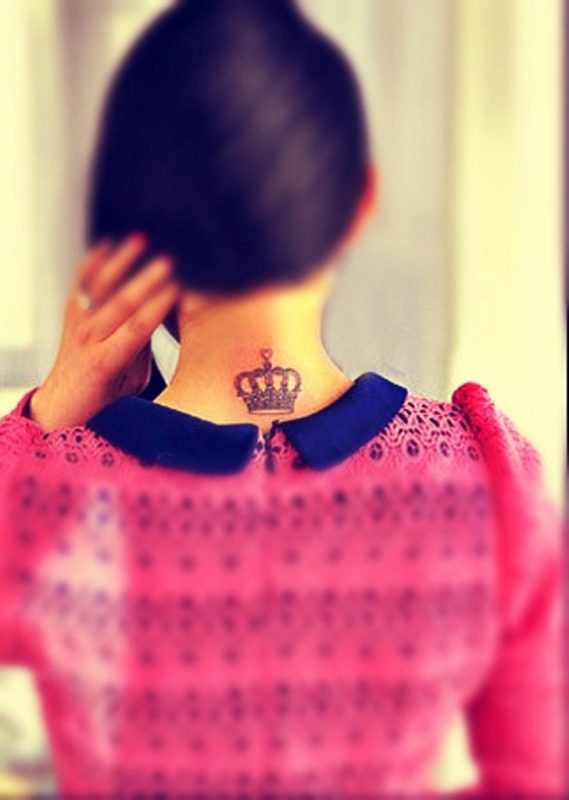 Elegant Crown Tattoo