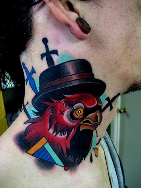 Gangster Owl Tattoo