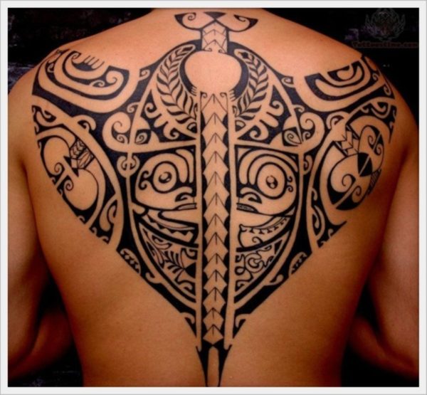 Hawaiian Tribal Tattoo Design