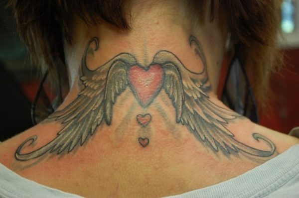 Heart With Wings Tattoo