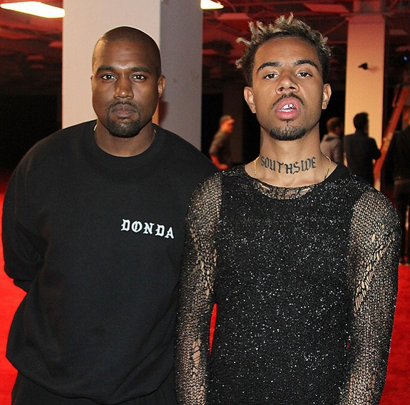 Impressive Vic Mensa Neck Tattoo