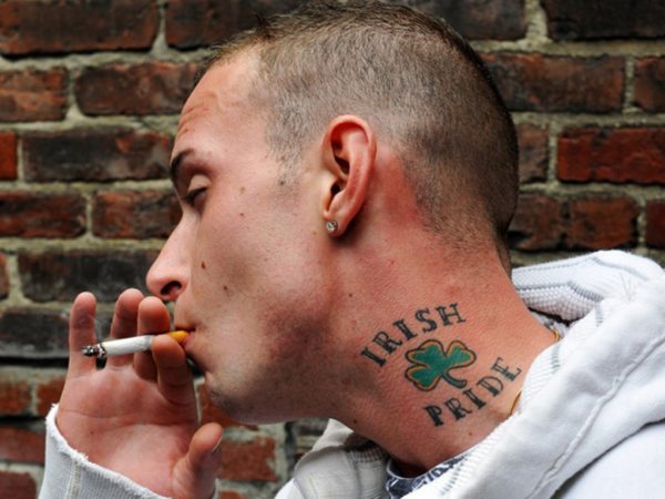 Irish Pride Tattoo For Men