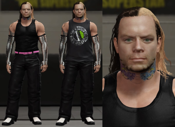 Jeff Hardy Tattoo On Neck