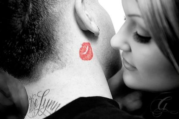 Kiss Tattoo Design