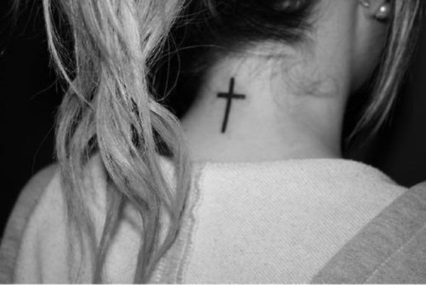 Large Cross Tattoo