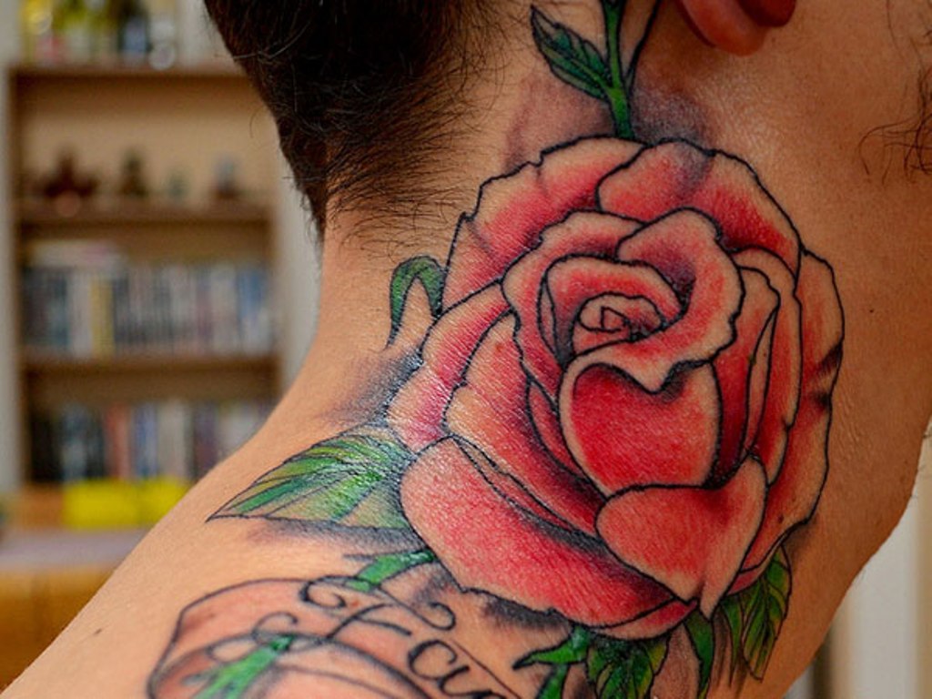 Rose tattoos for guys