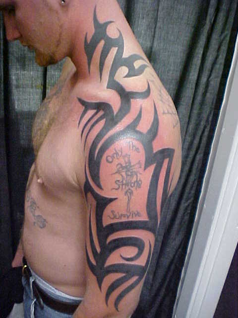 Large Tribal Tattoo