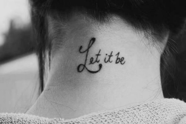 Let It Be Egyptian Tattoo