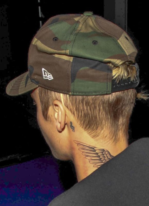 Marvelous Justin Neck tattoo