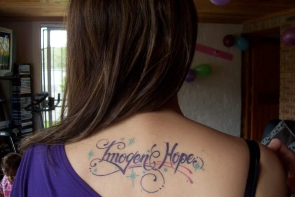 Name Tattoo For Women