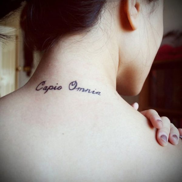 Name Words Tattoo Design For Women