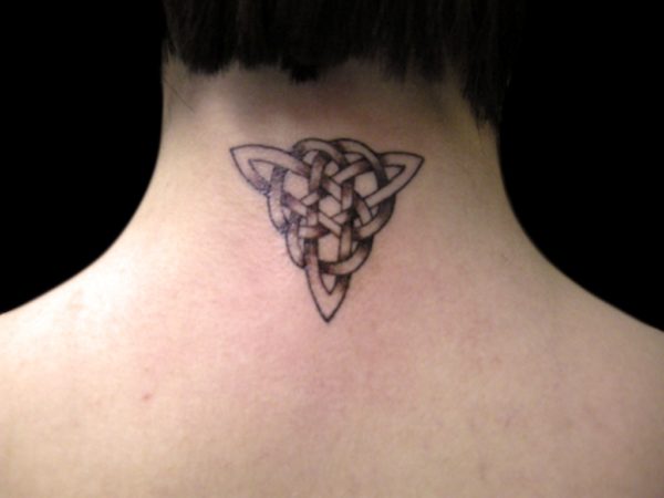 Neck Design Tattoo ForMen