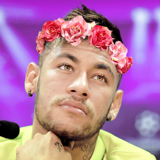 Neymar Jr Neck Tattoo Design