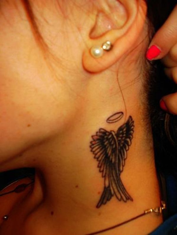 Nice Angel Wings Tattoo