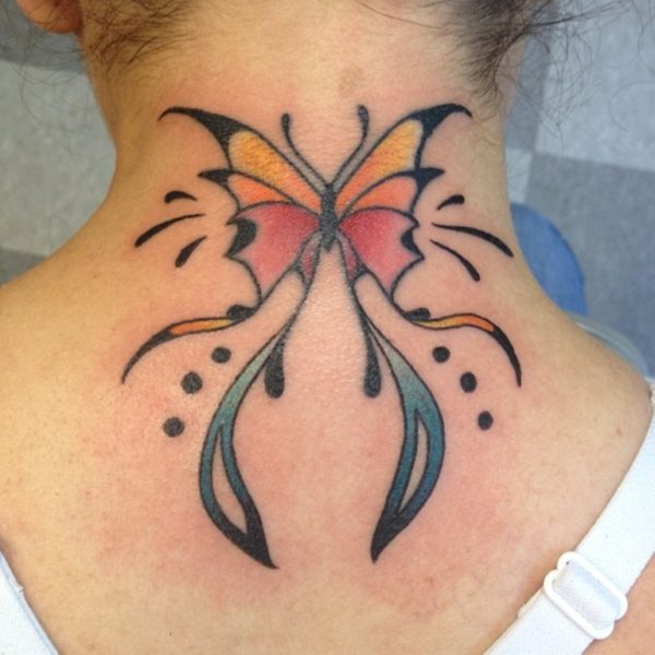 Nice Butterfly Tattoo Design