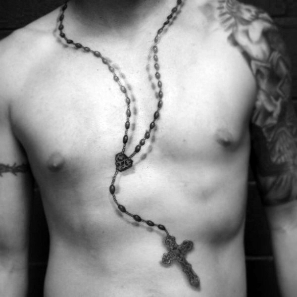 9 Wonderful Chain Neck Tattoos