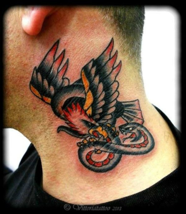 Nice Eagle Tattoo Design