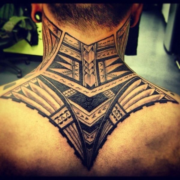 Nice Hawaiian Tattoo Design 