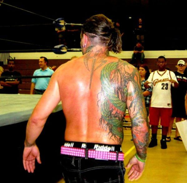 Nice Jeff Hardy Tattoo Design