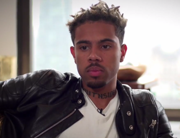 Nice Vic Mensa Neck Tattoo