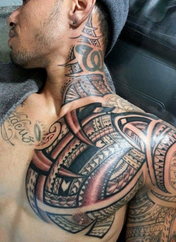 Polynesian Tribal Tattoo Design