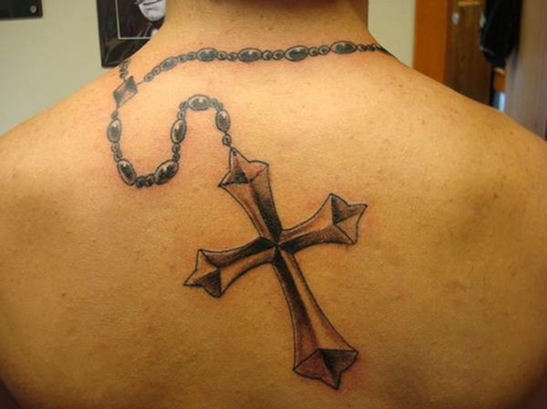 Religious Chain Neck Tattoo