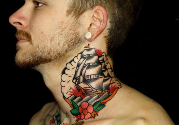 Ship Tattoo For Men