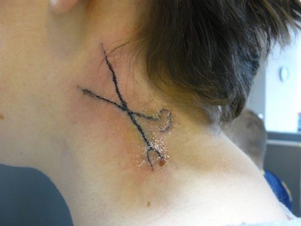 Simple Cross Tattoo