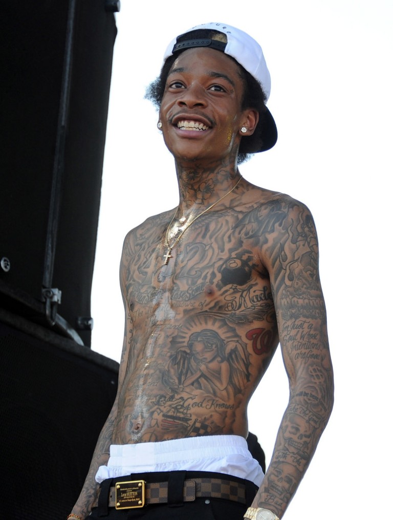 53 Trendy Wiz Khalifa Neck Tattoos.