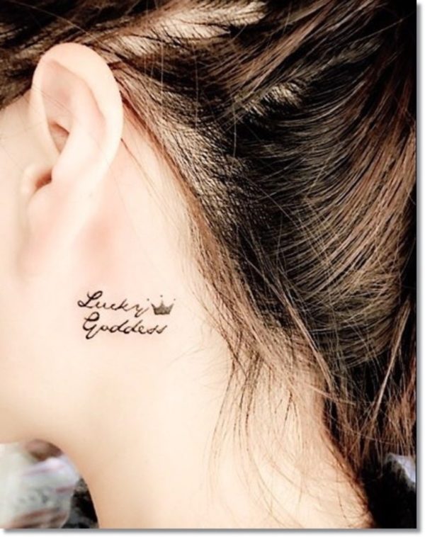 Small Crown Tattoo For Women
