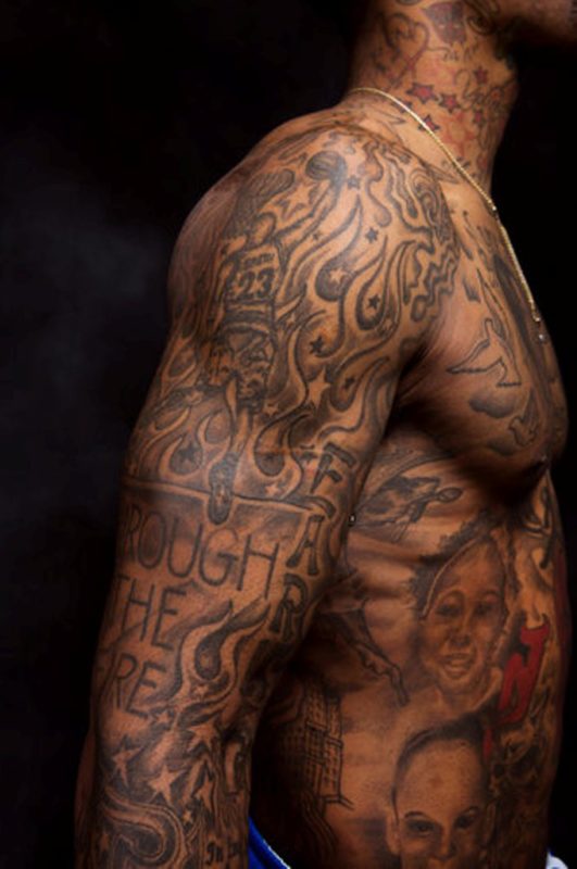 Smith Designer Neck Tattoo