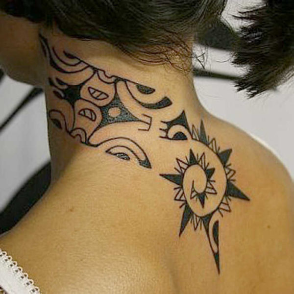 Stunning Tribal Black Tattoo