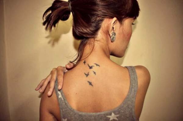 Stylish Birds Tattoo