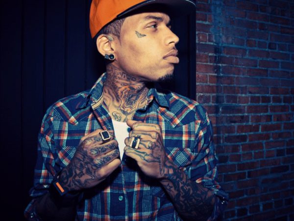 Stylish Kid Ink Tattoo On Neck 