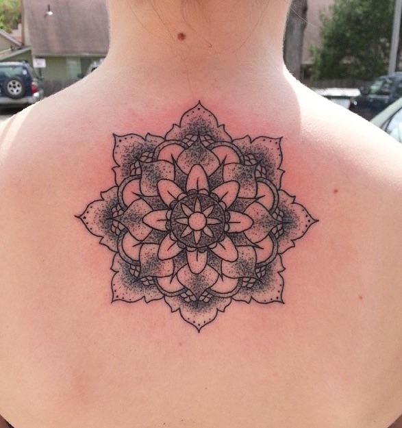 Stylish Mandala Tattoo Design