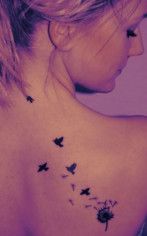 Sweet Birds Tattoo Design