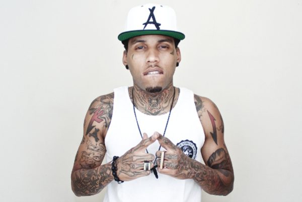 Trendy Kid Ink Tattoo On Neck