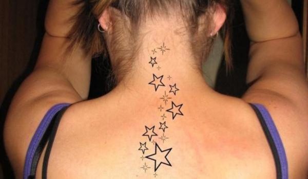 Wonderful Stars Designer Tattoo