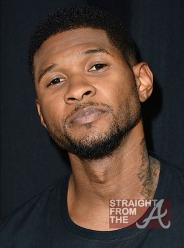 Usher Tattoo On Neck