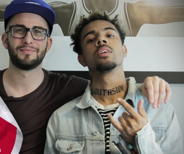 Vic Mensa Tattoo On Neck