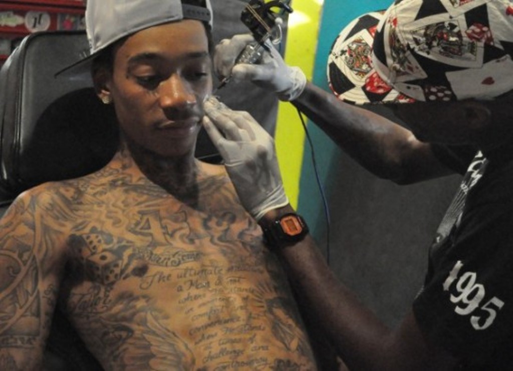 53 Trendy Wiz Khalifa Neck Tattoos.